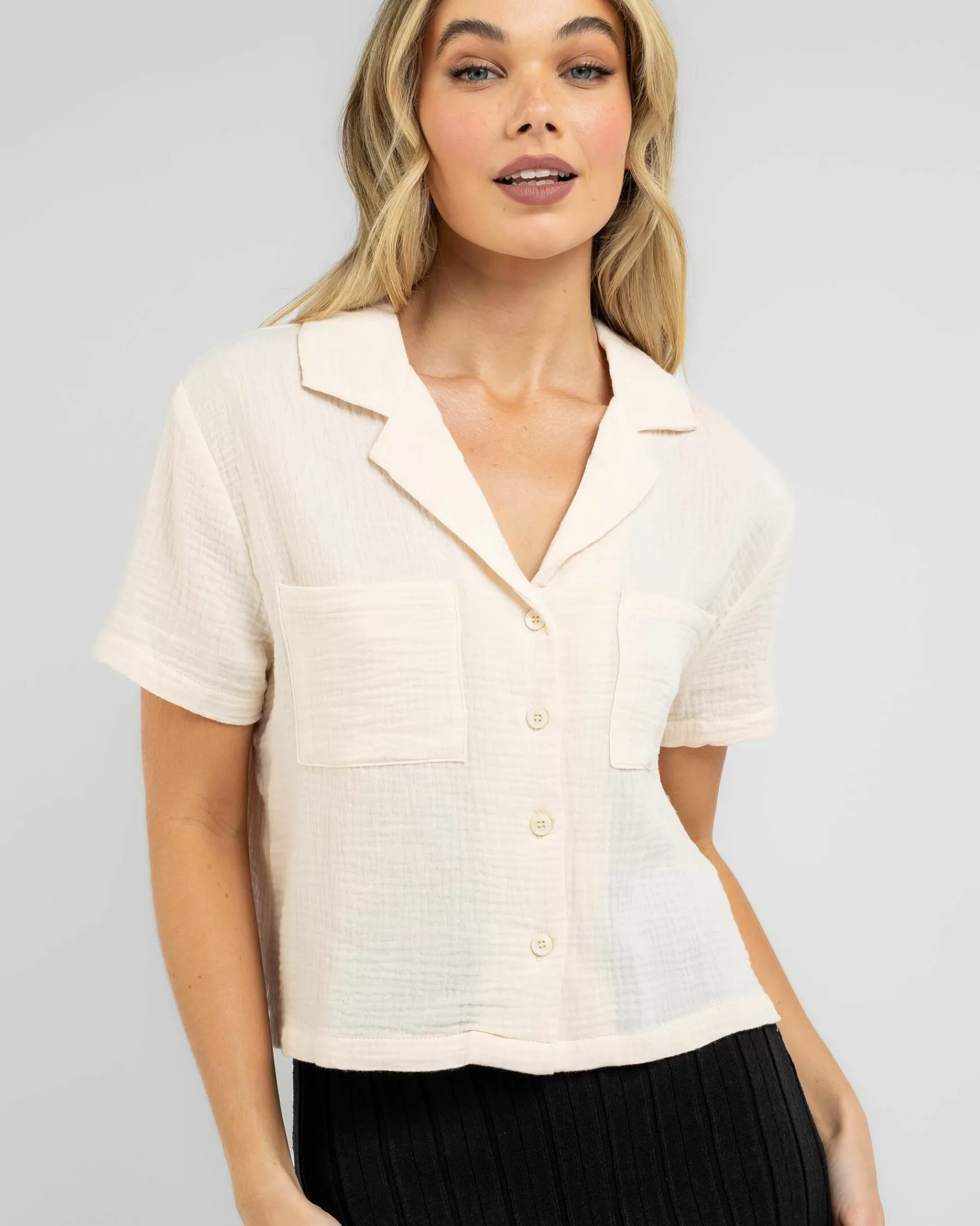 Attractive Cabana Shirt*Mooloola Cheap