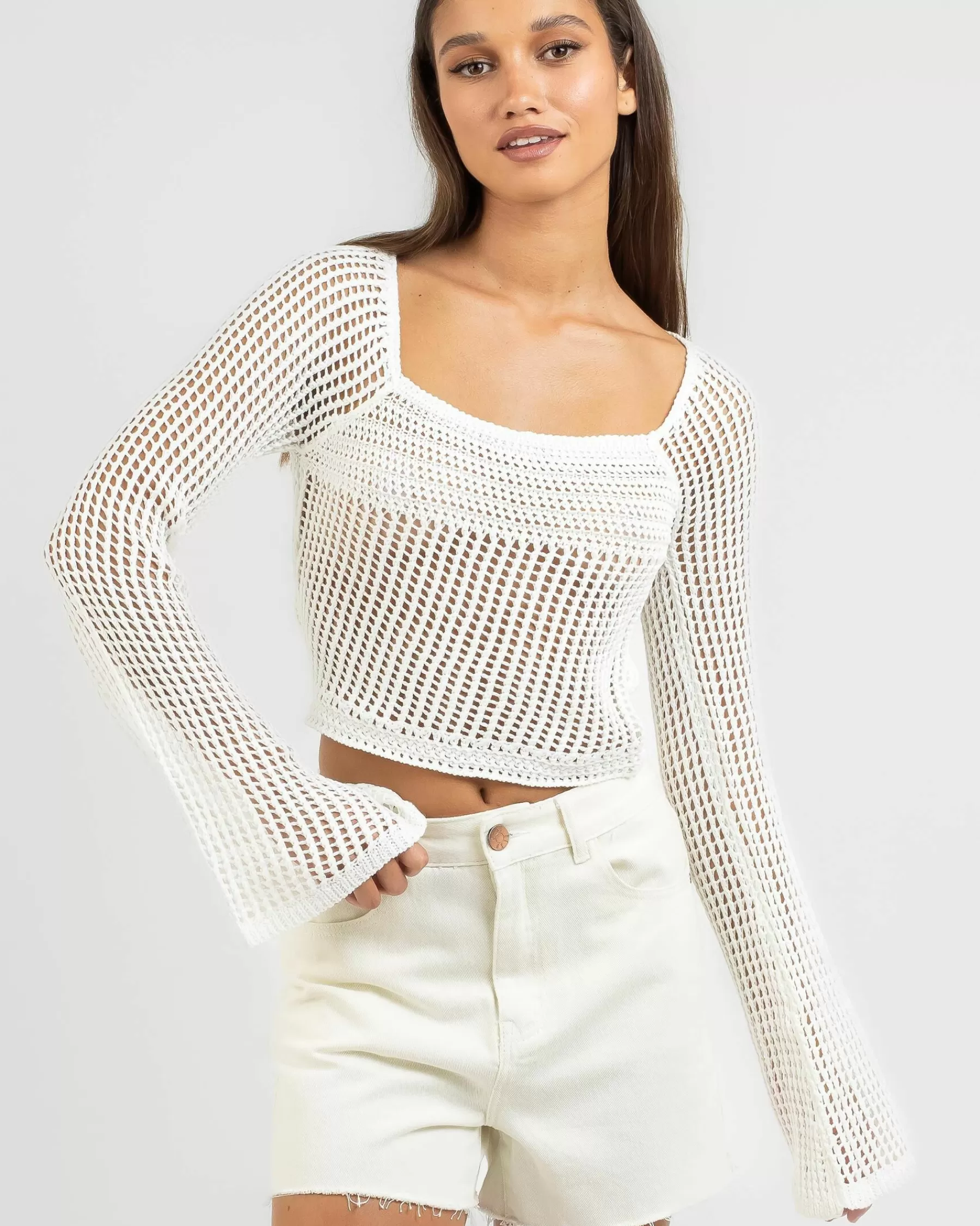 Attractive Coachella Crochet Top*Mooloola Cheap