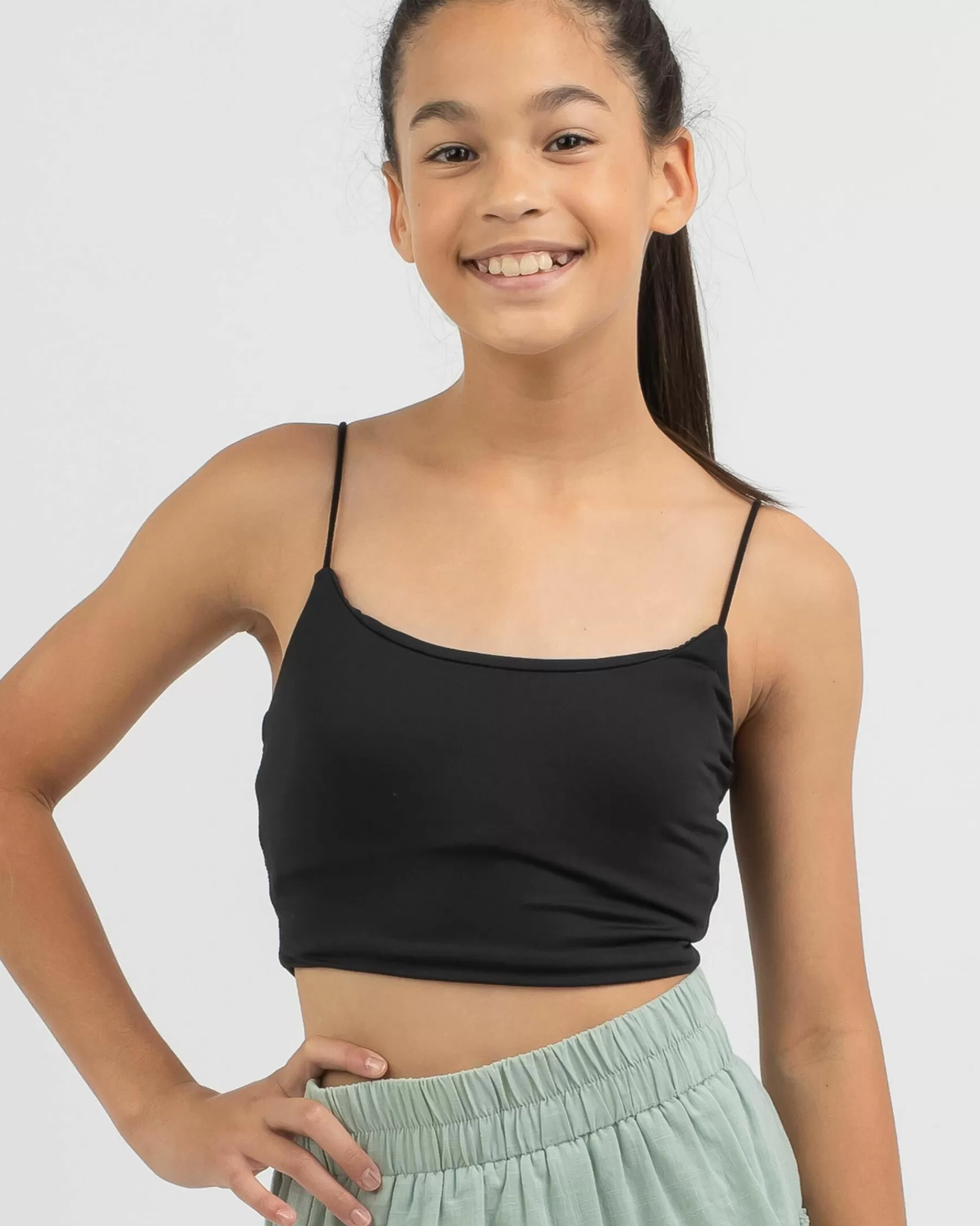 Attractive Girls' Basic Crop Top*Mooloola Online