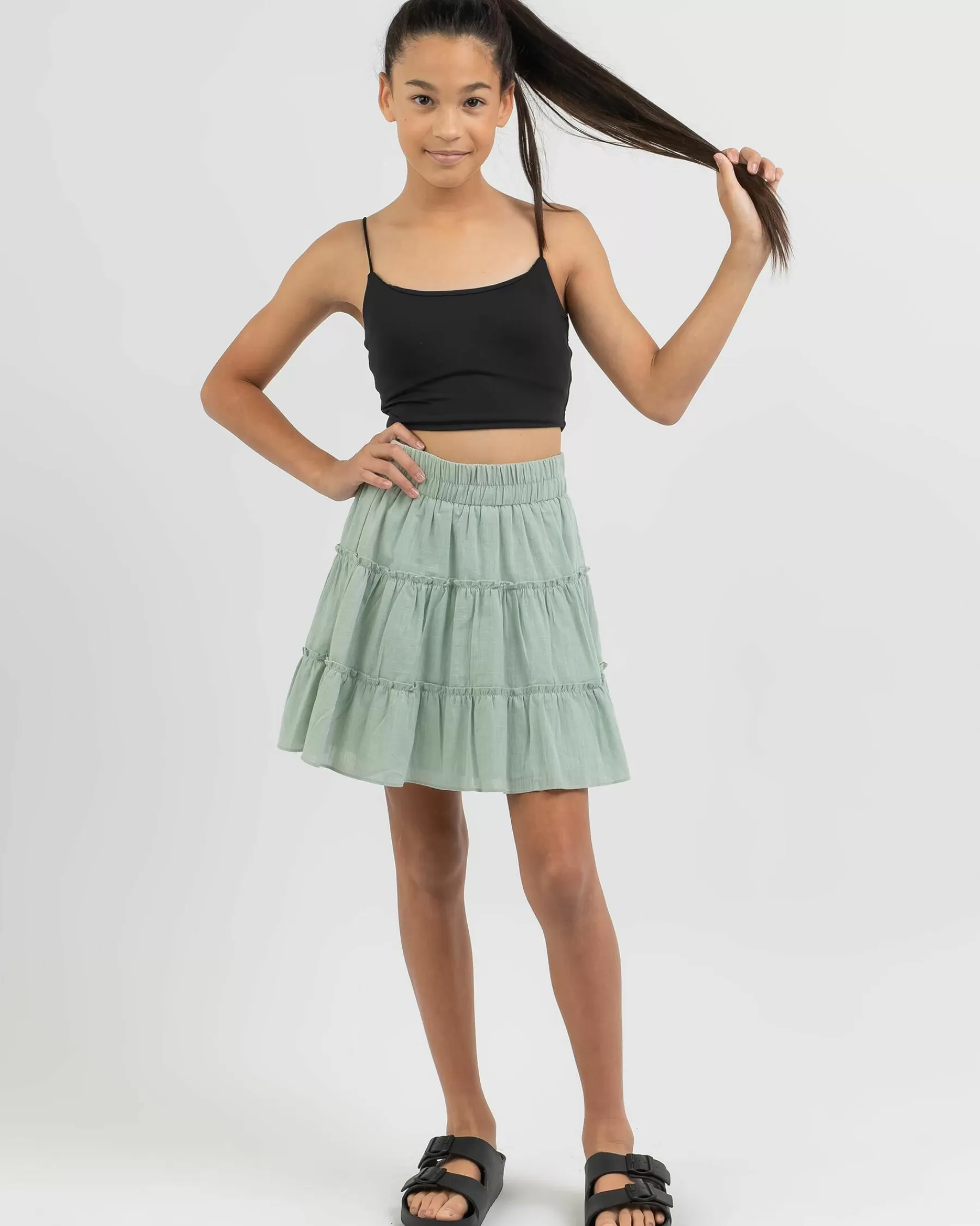 Attractive Girls' Basic Crop Top*Mooloola Online