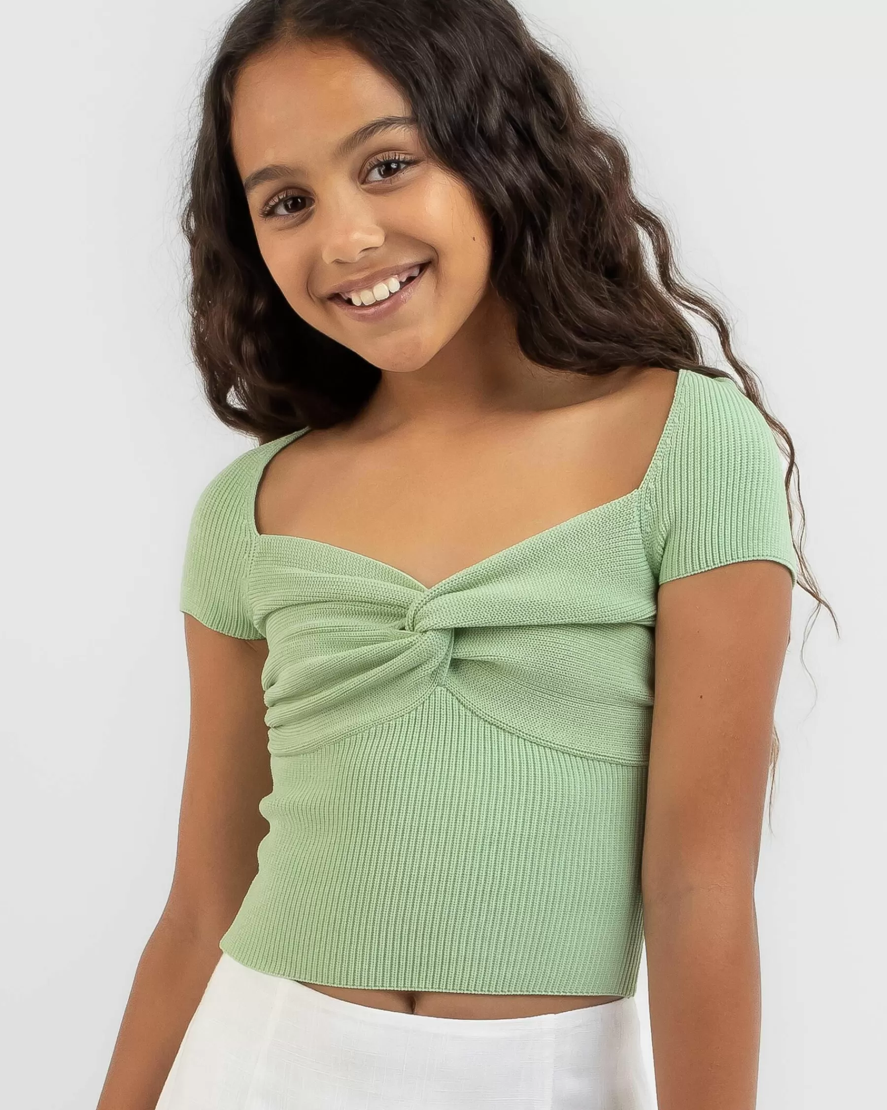 Best Quality Girls' Georgia Knit Top*Mooloola Flash Sale