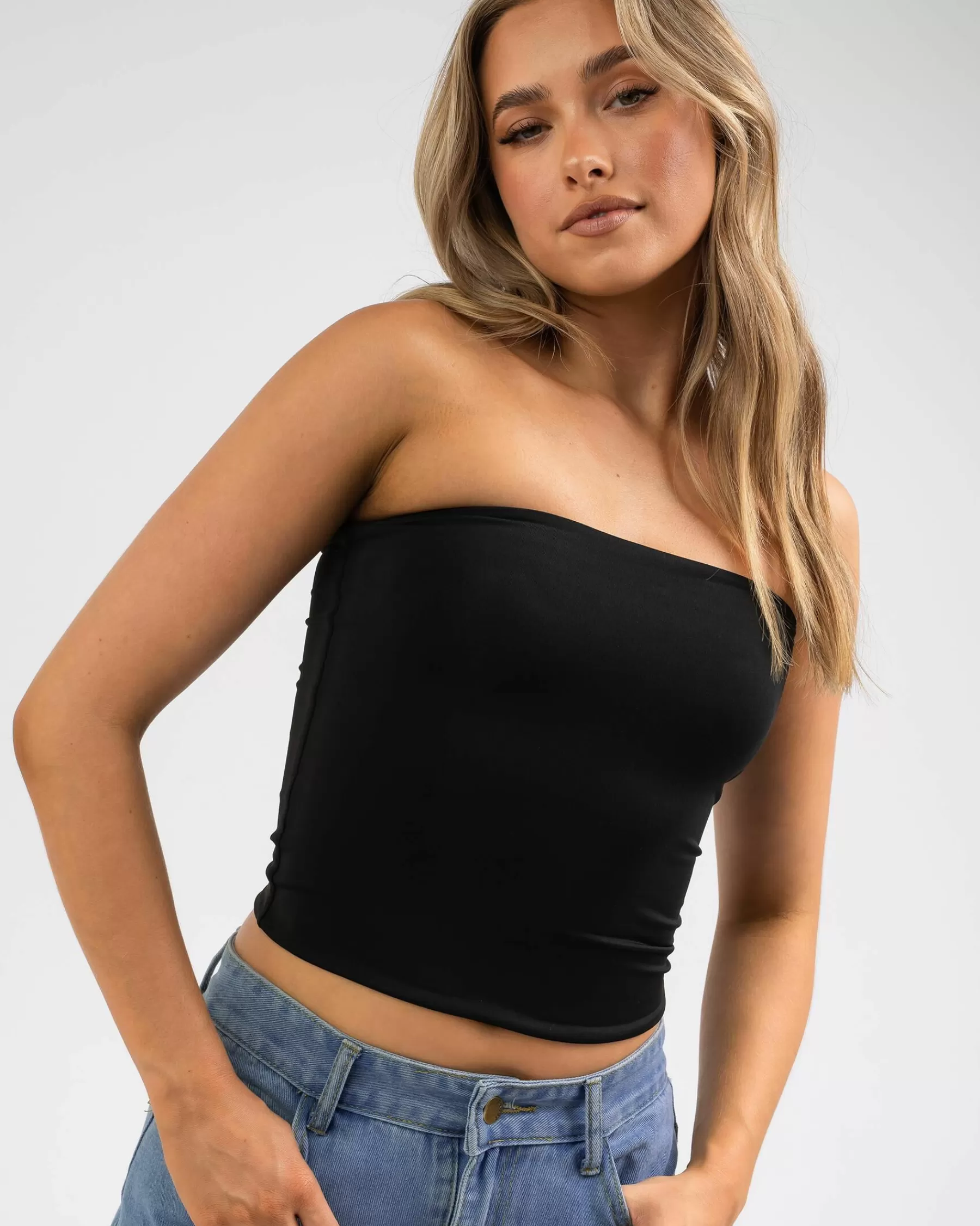 Clearance Basic Tube Top*Mooloola Cheap