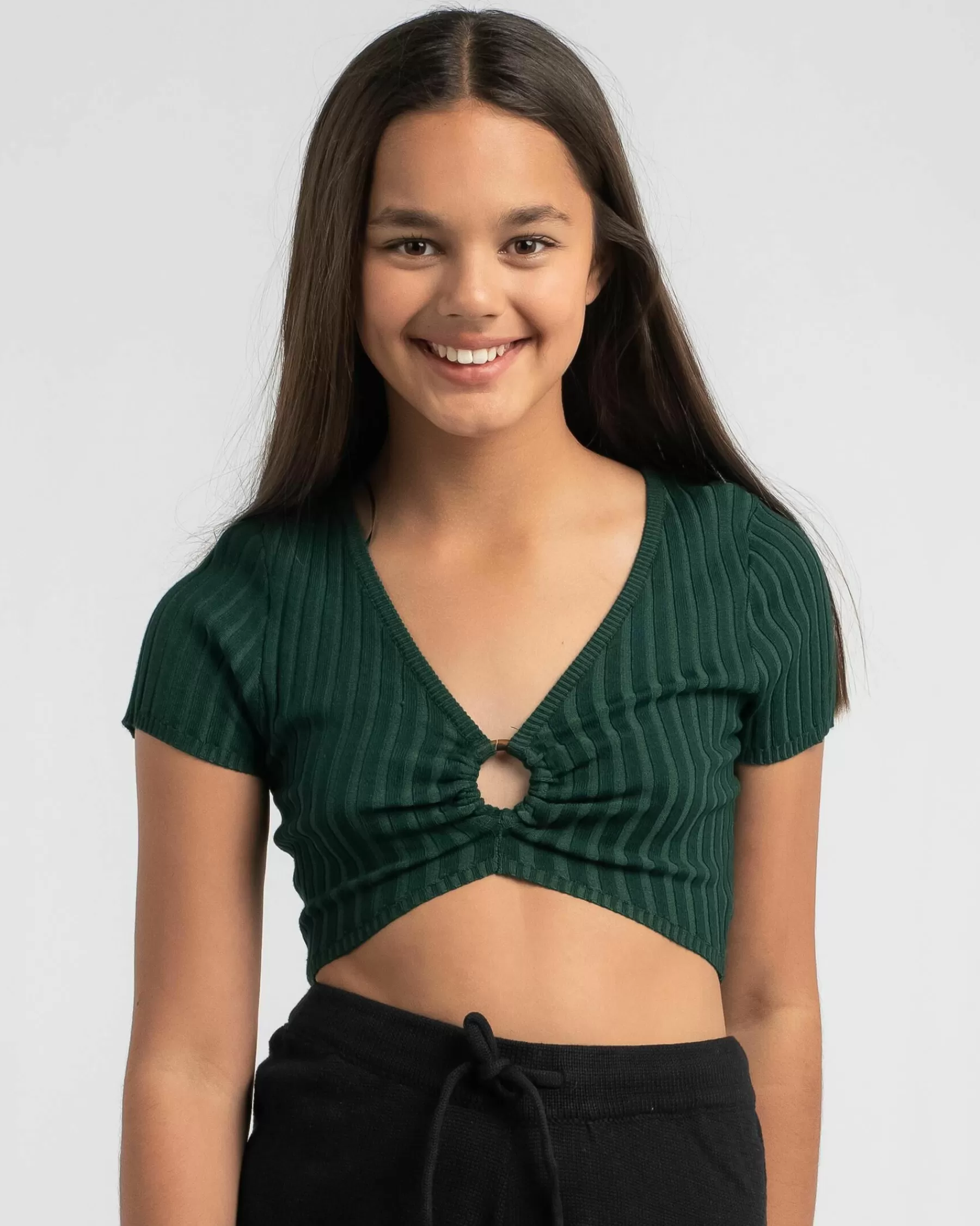 Clearance Girls' Perdita Knit Top*Mooloola Outlet