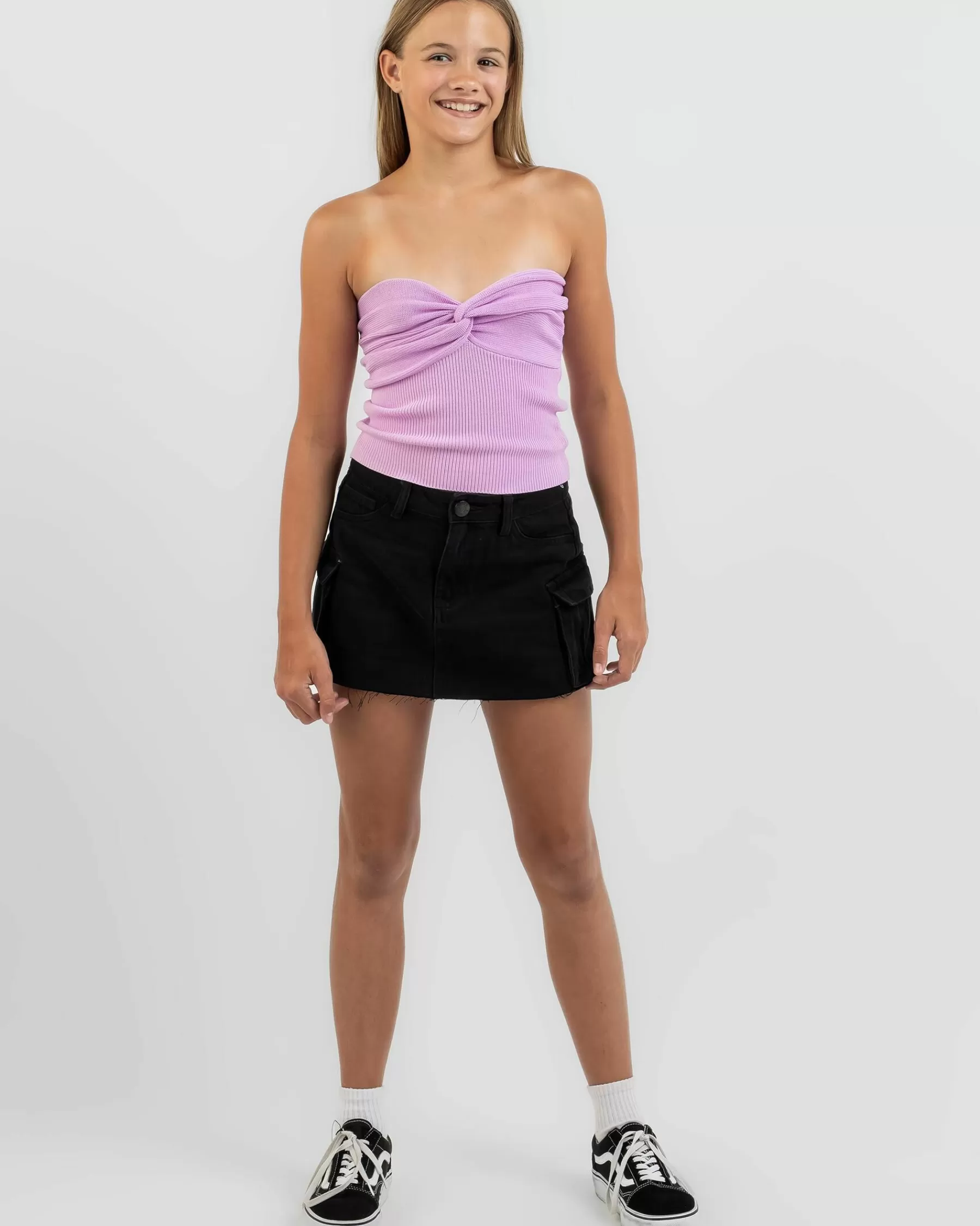 Excellent Girls' Bianca Knit Tube Top*Mooloola Flash Sale