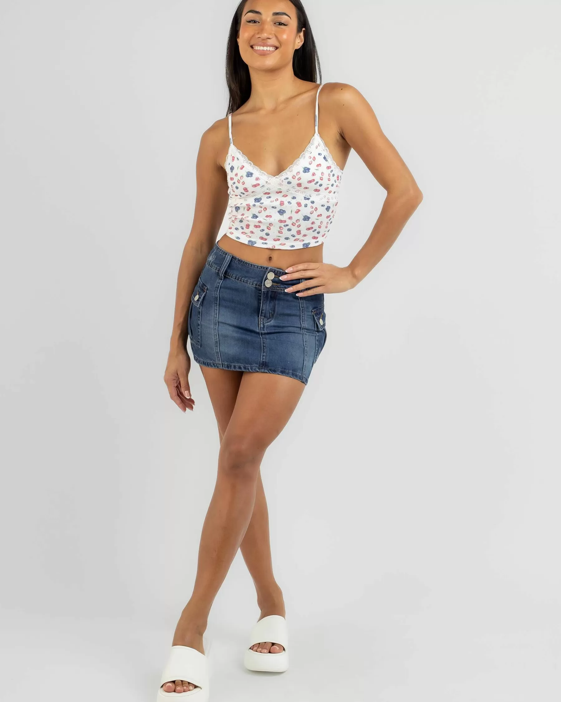 Excellent Summer Picnic Cami Top*Mooloola Store