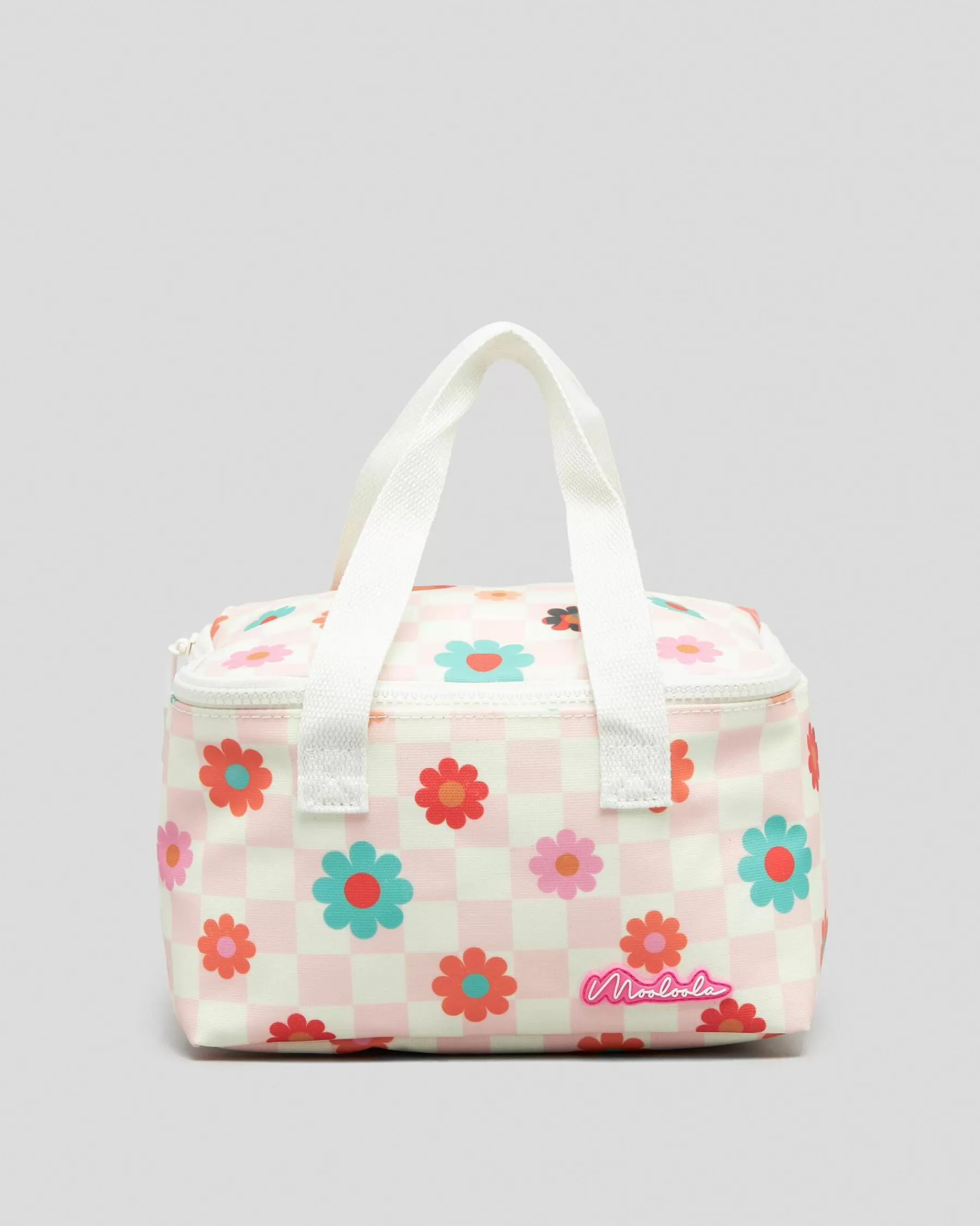 Exclusive Design Checkered Daisies Lunch Box*Mooloola Outlet