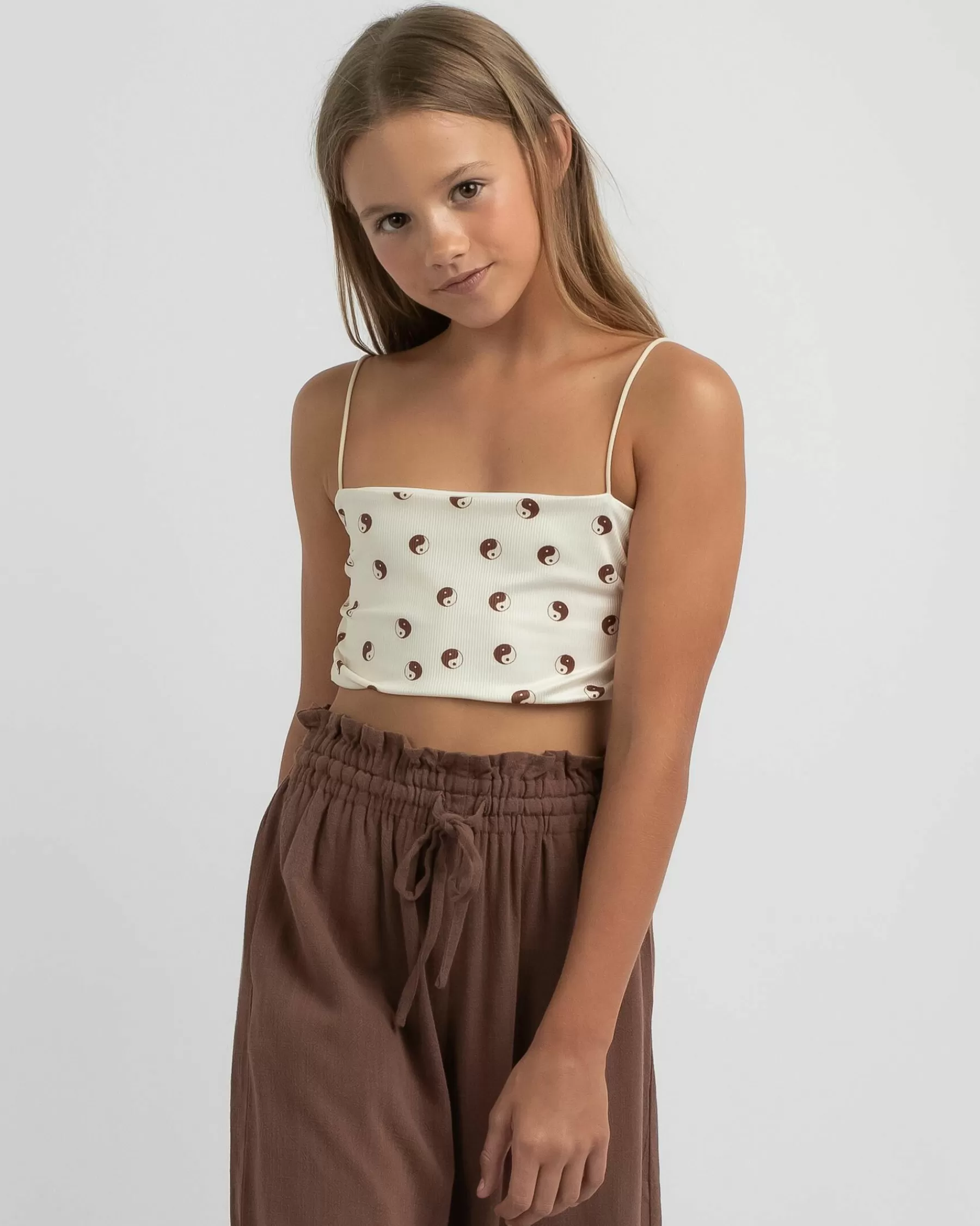 Exclusive Girls' Balance Crop Top*Mooloola Clearance