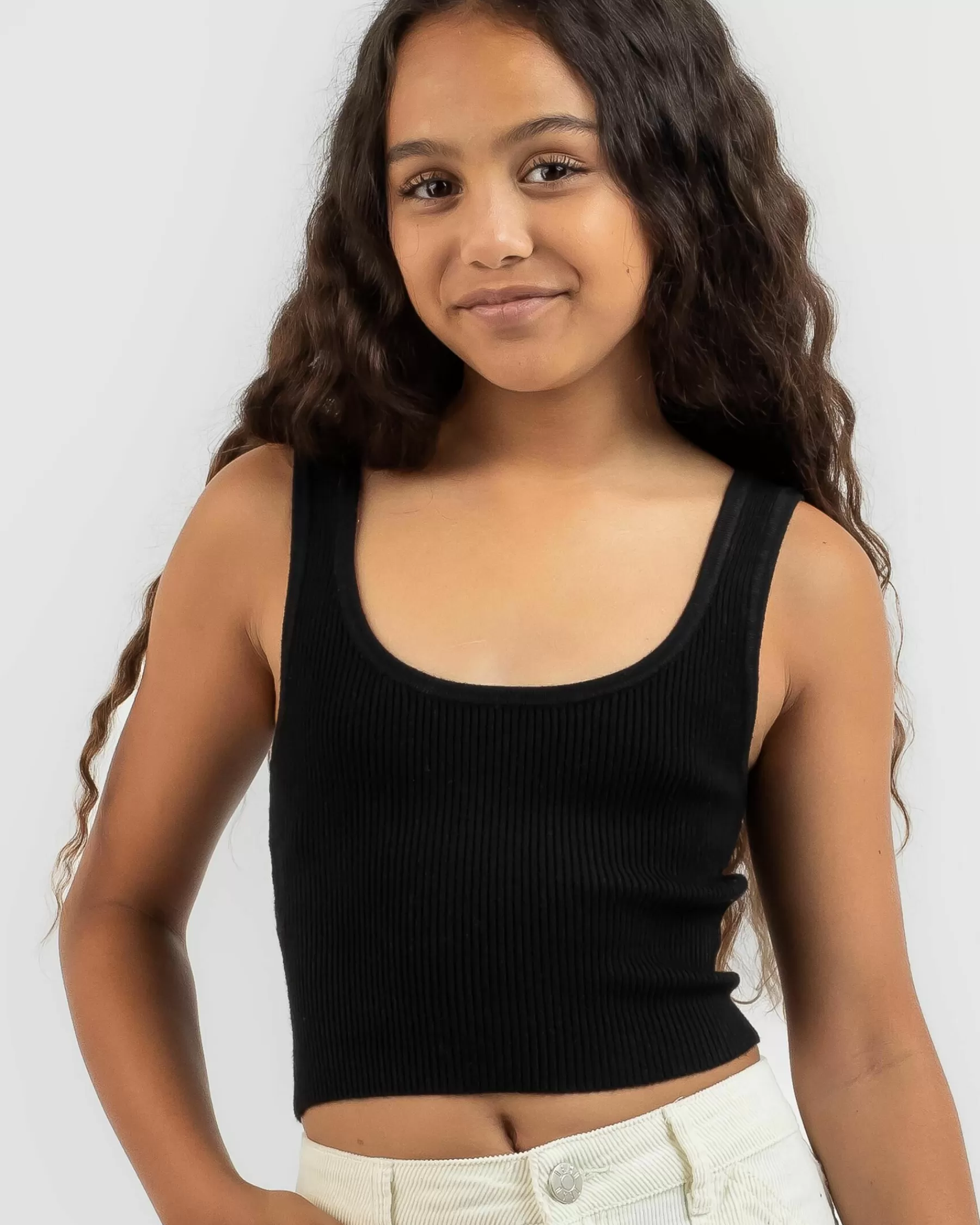 Exclusive Girls' Basic Knit Top*Mooloola Clearance