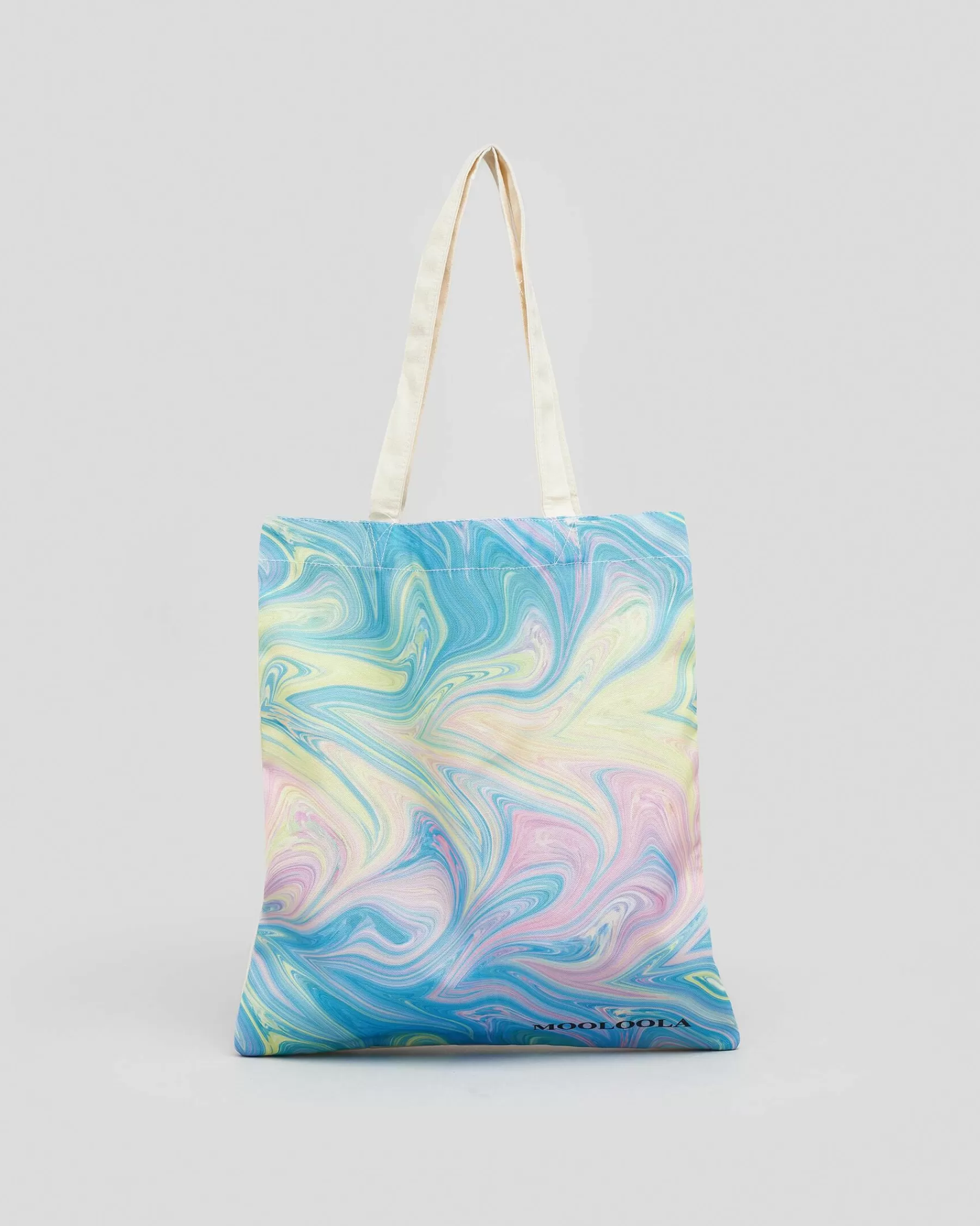 Fashion Rainbow Swirl Canvas Eco Bag*Mooloola Outlet