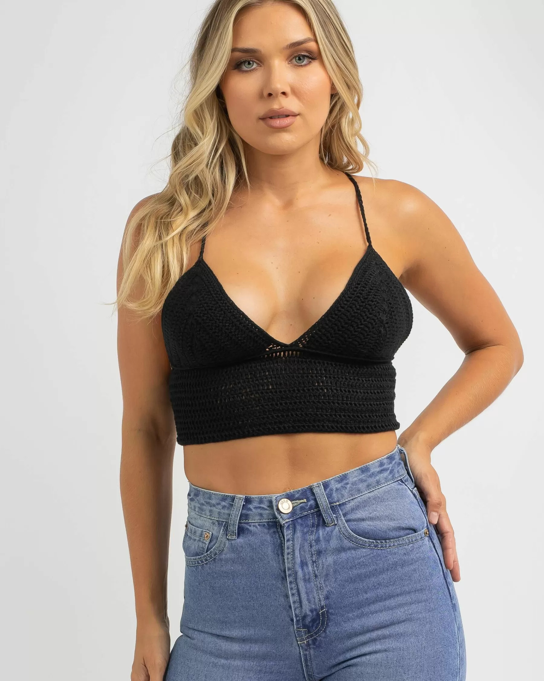 Lower Prices Spears Crochet Top*Mooloola Cheap