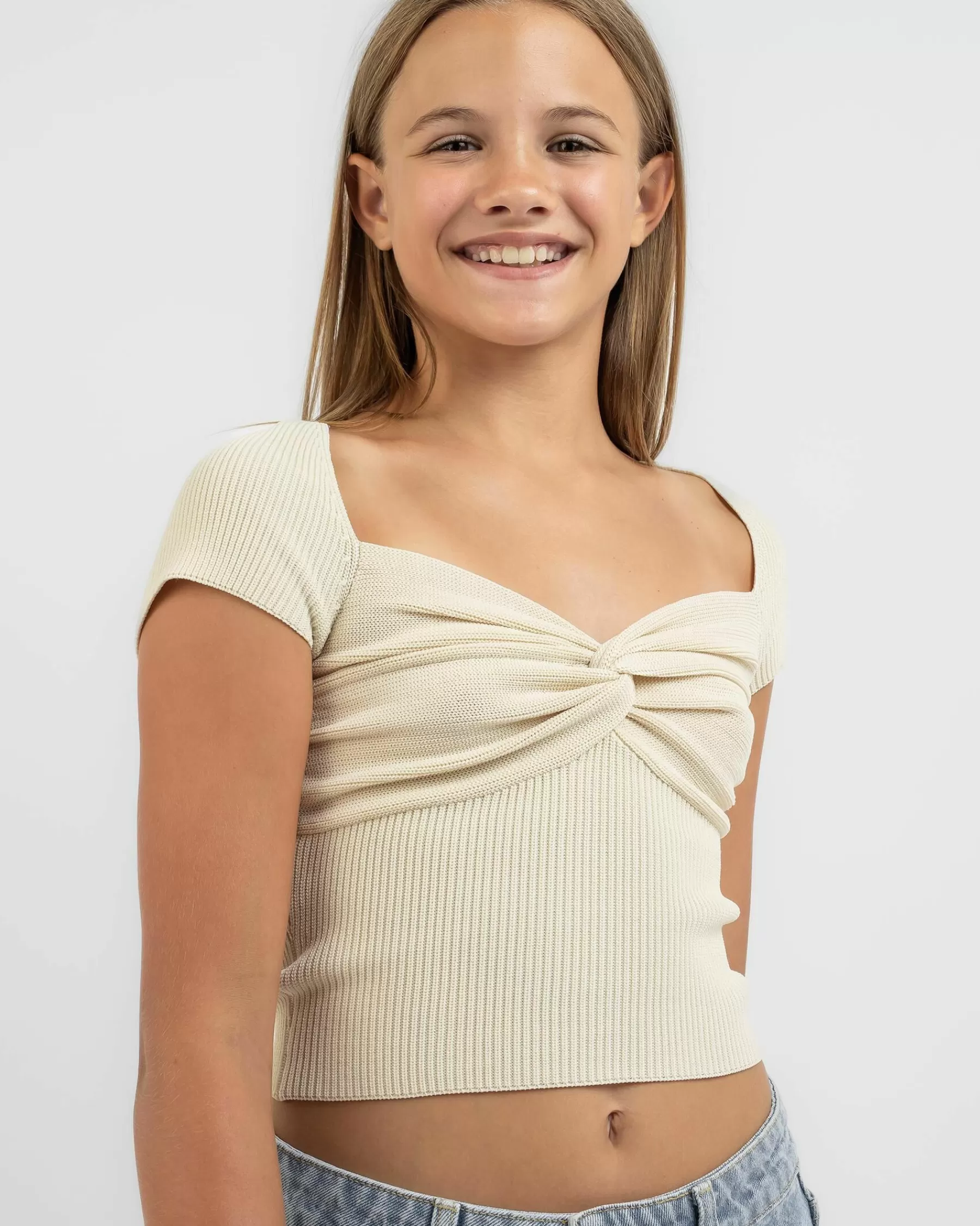 New Arrivals Girls' Georgia Knit Top*Mooloola Discount