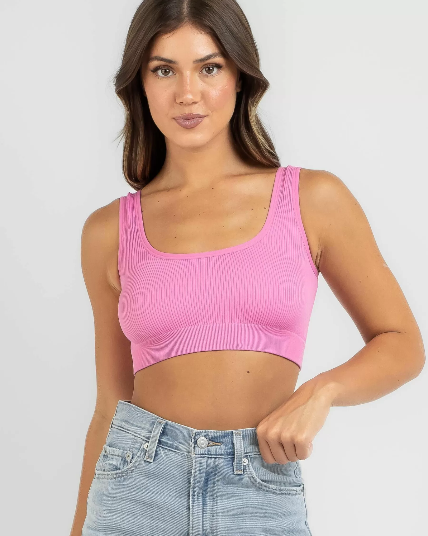 Opening Sales Basic Seamfree Crop Top*Mooloola Cheap