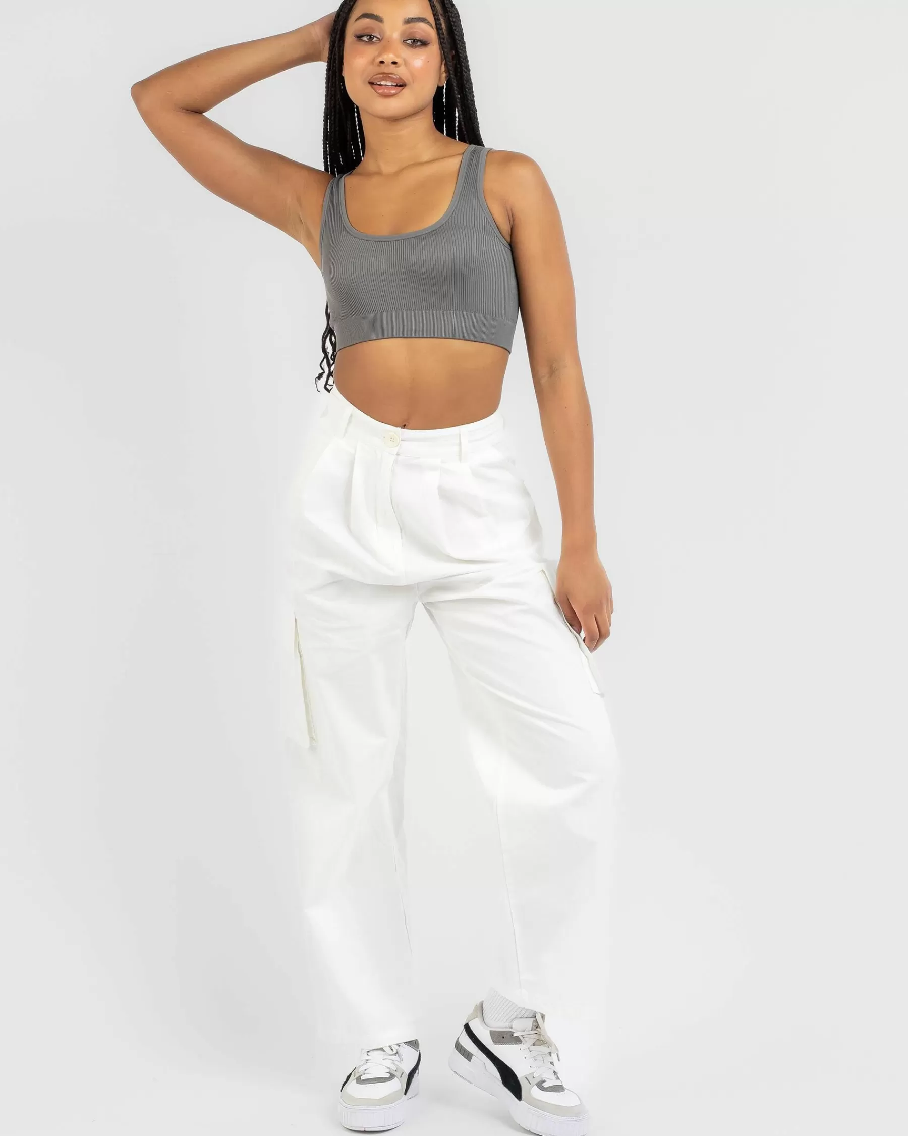 Opening Sales Basic Seamfree Crop Top*Mooloola Flash Sale