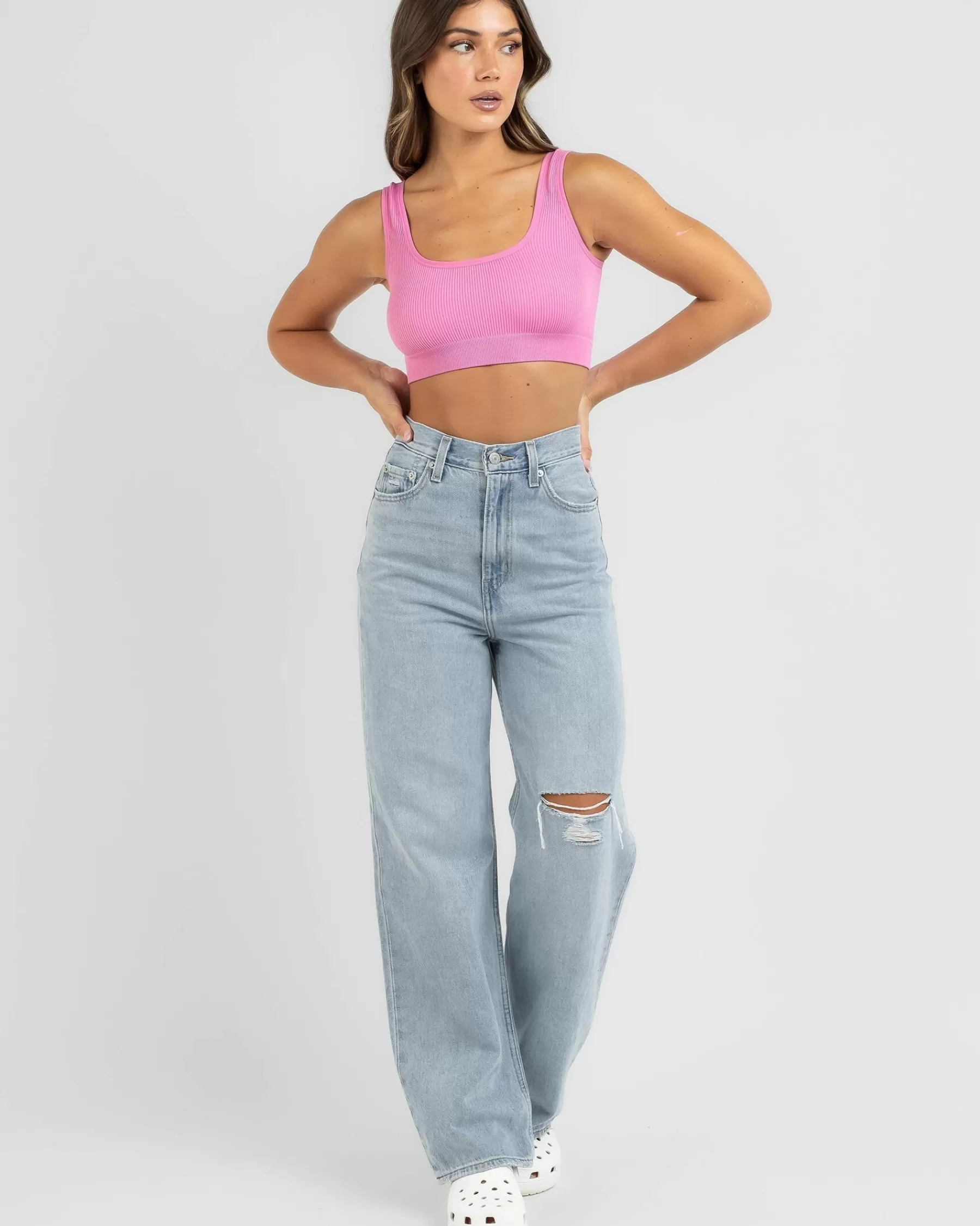 Opening Sales Basic Seamfree Crop Top*Mooloola Cheap