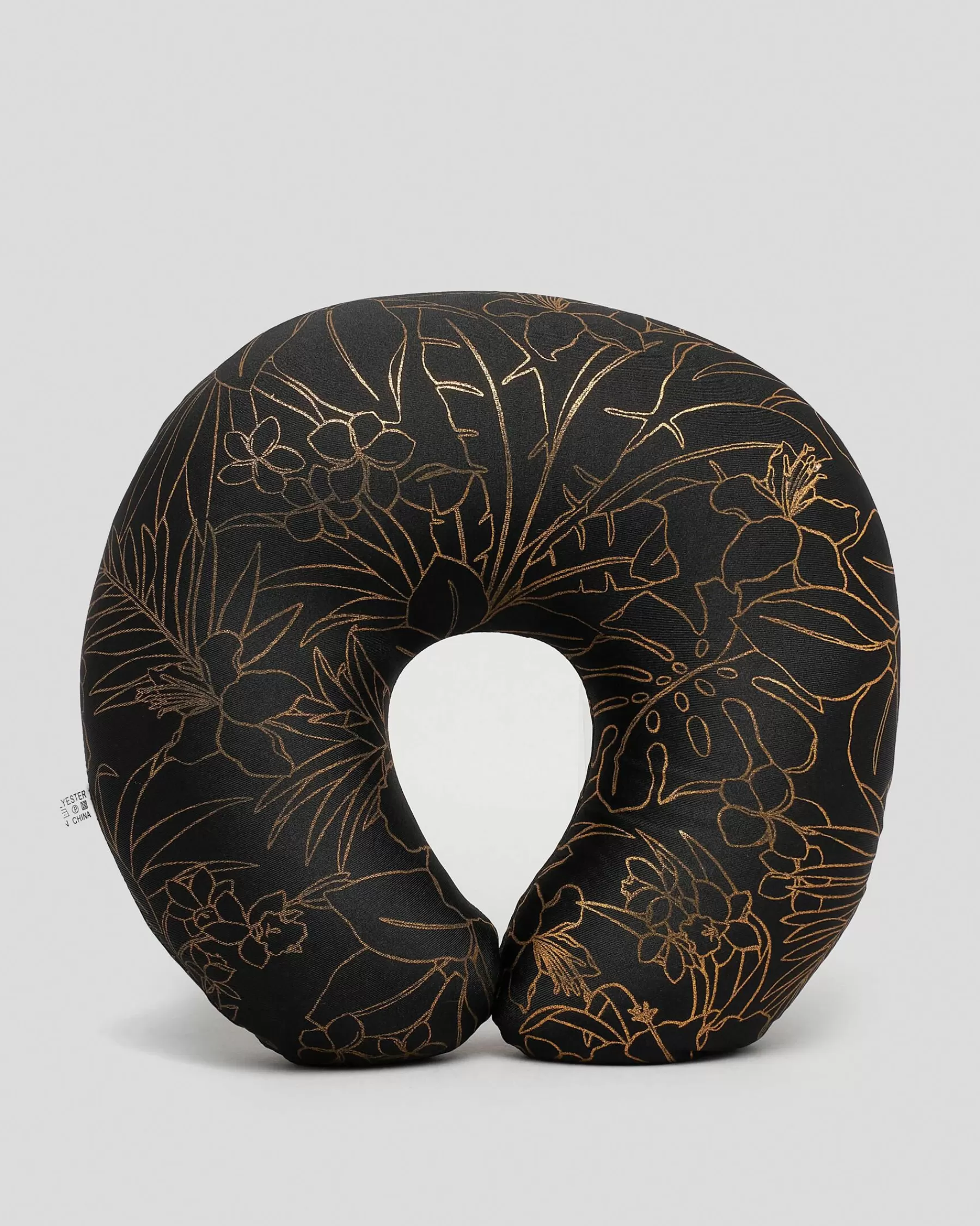 Original Floral Foil Neck Pillow*Mooloola Shop