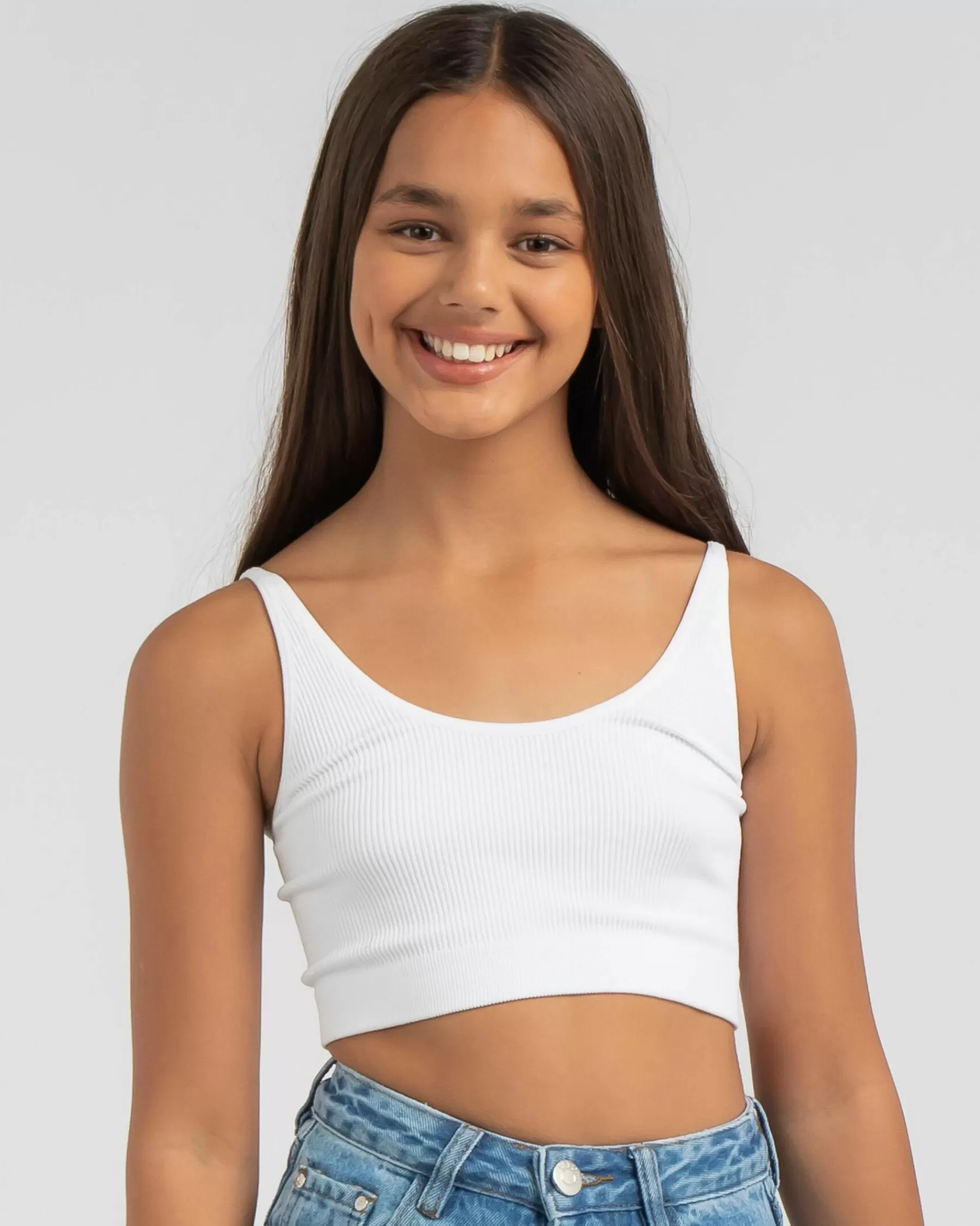 Original Girls' Mickey Seamfree Crop Top*Mooloola Shop