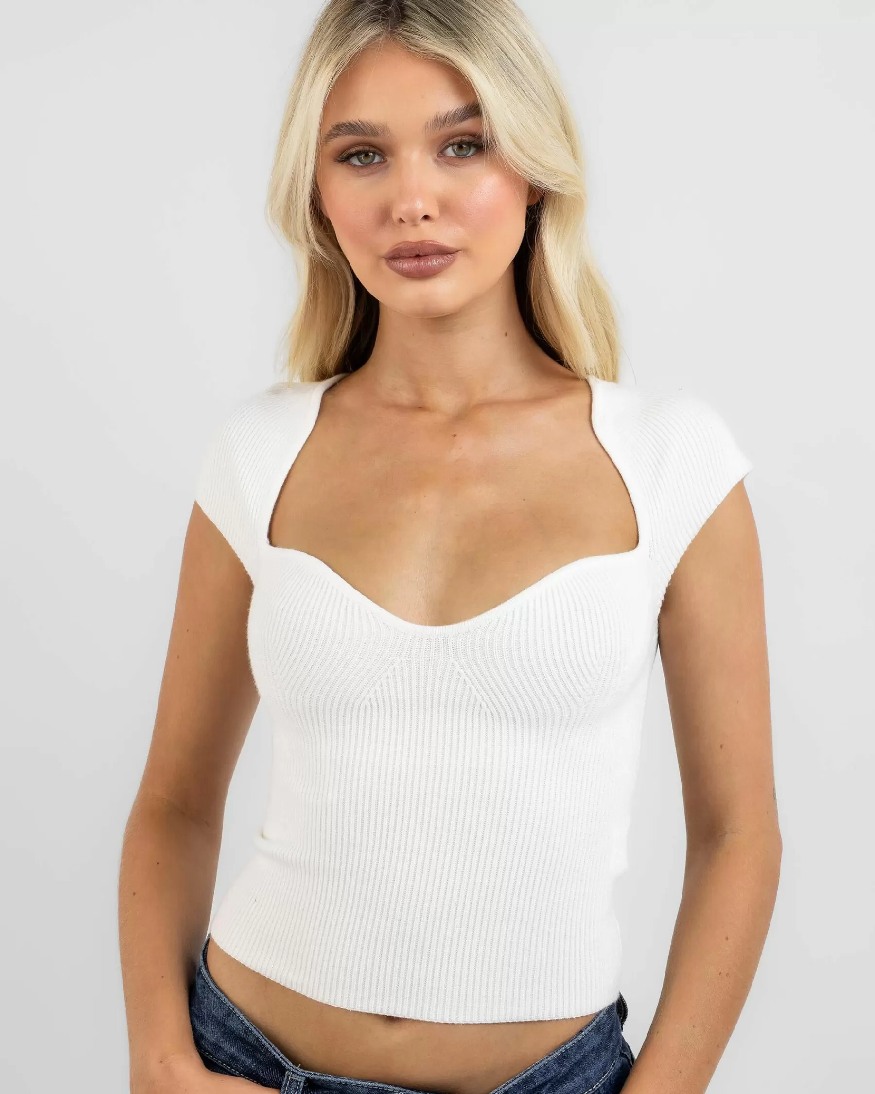 Original Lana Short Sleeve Knit Top*Mooloola Fashion