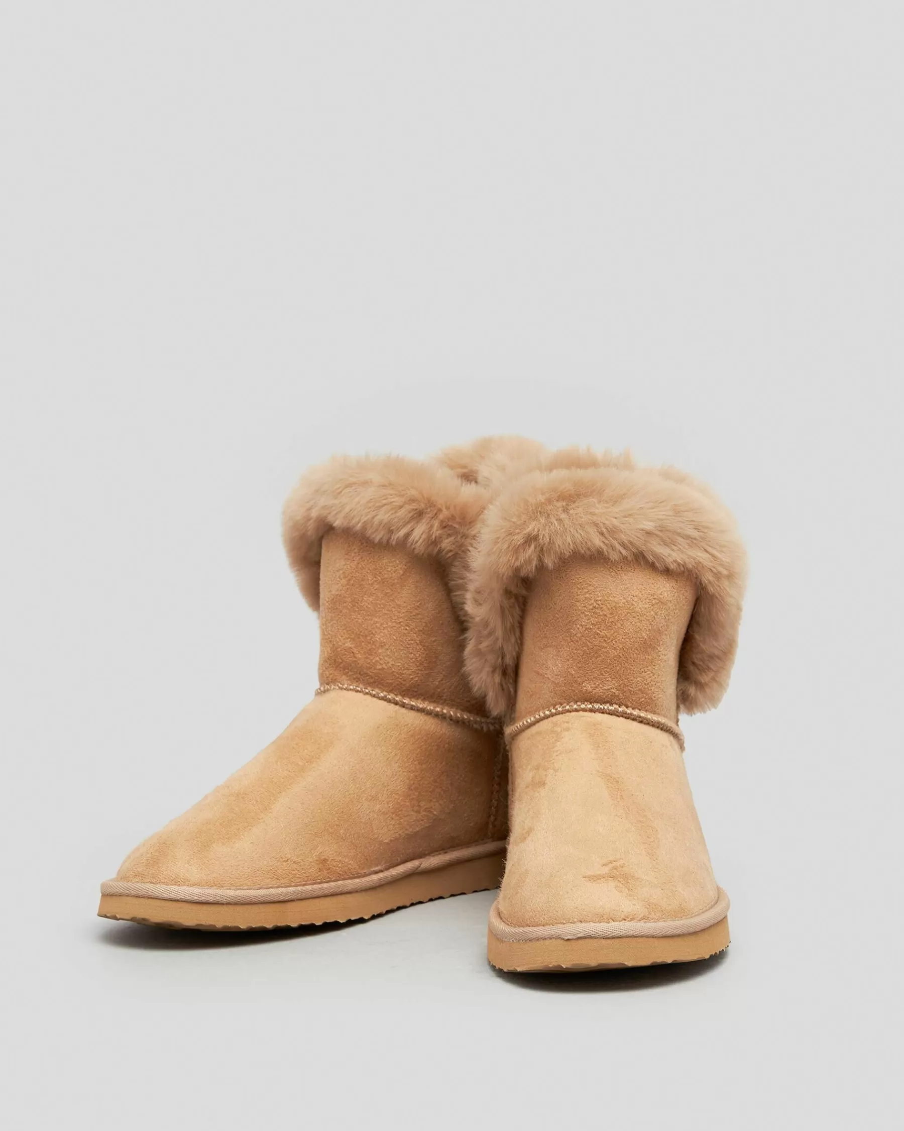 Outlet Sale Fawn Slipper Boots*Mooloola Outlet