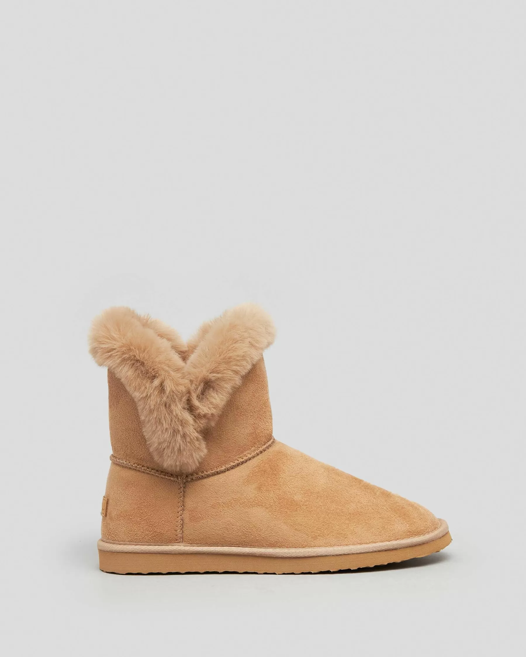 Outlet Sale Fawn Slipper Boots*Mooloola Outlet