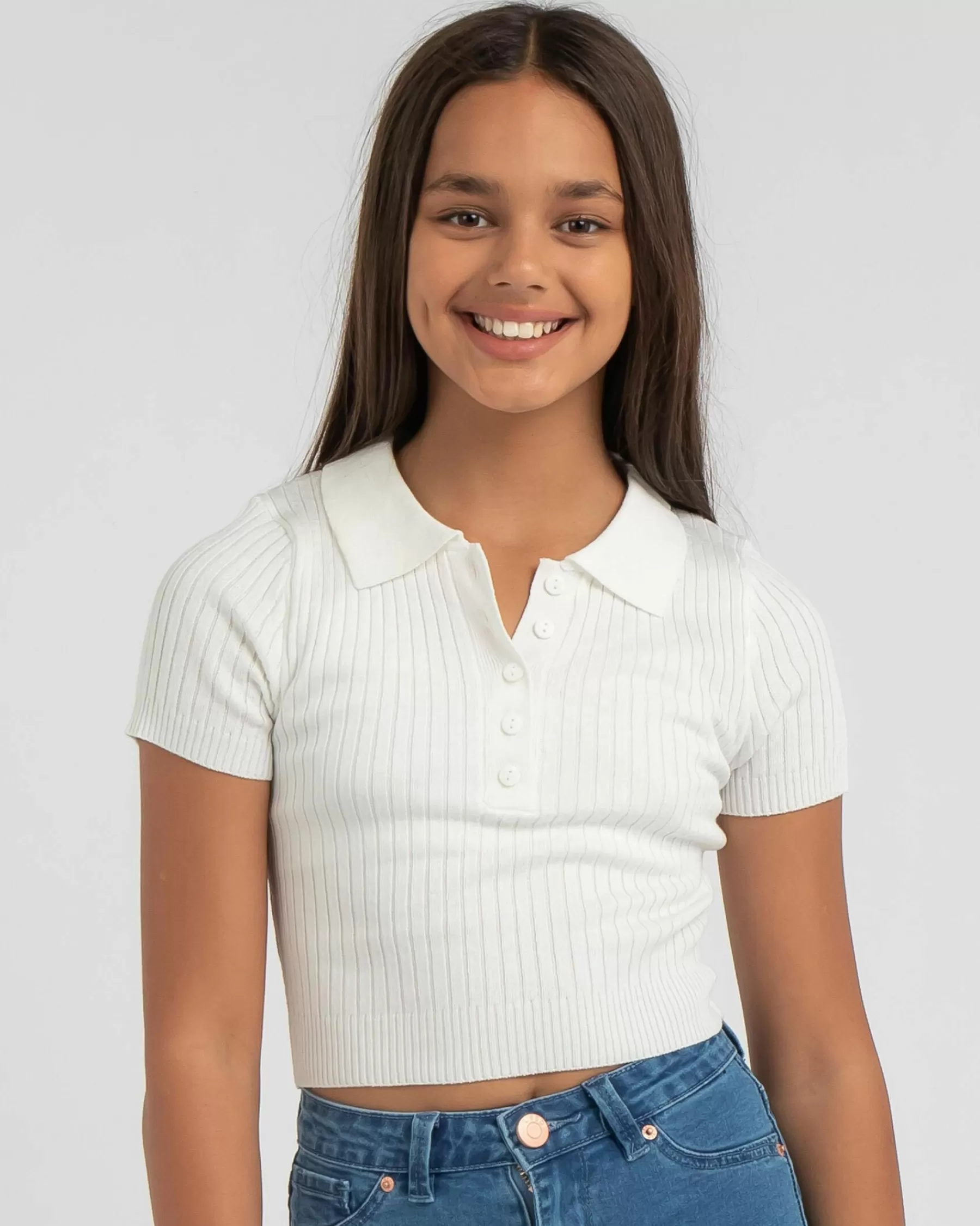 Outlet Sale Girls' Live Louder Knit Top*Mooloola Discount