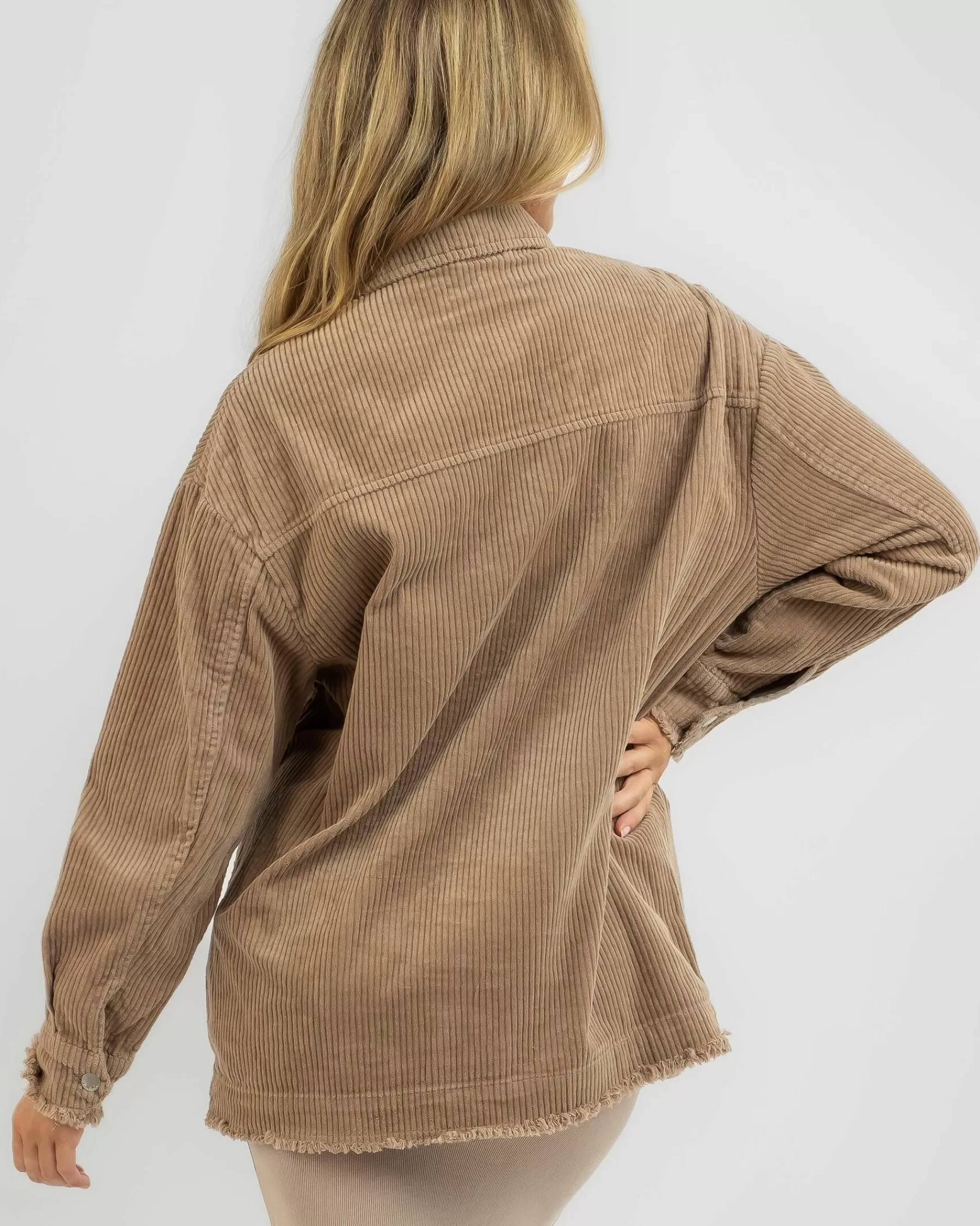 Outlet Sale Taylor Cord Shacket*Mooloola Cheap
