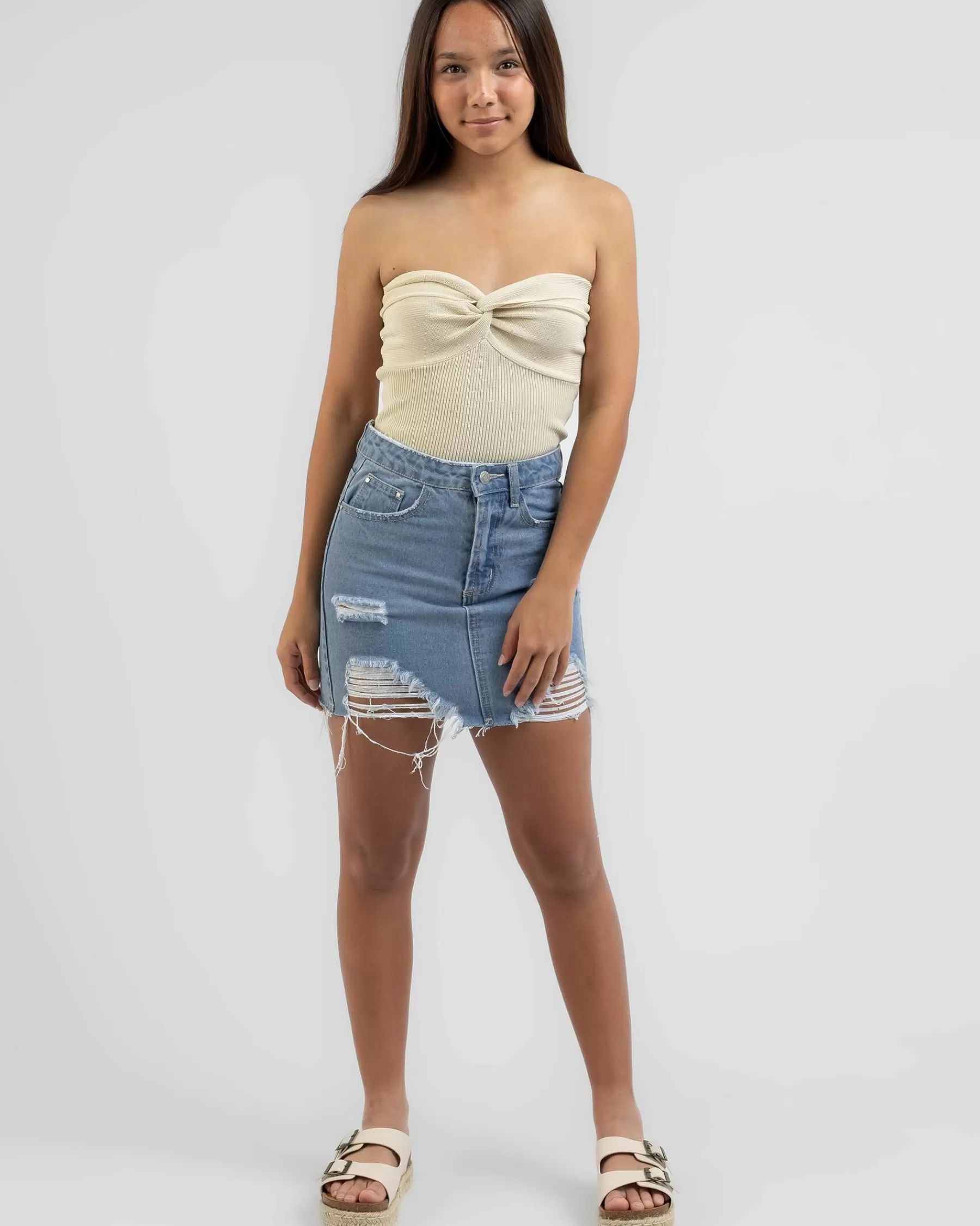 Special Offers Girls' Bianca Knit Tube Top*Mooloola Fashion