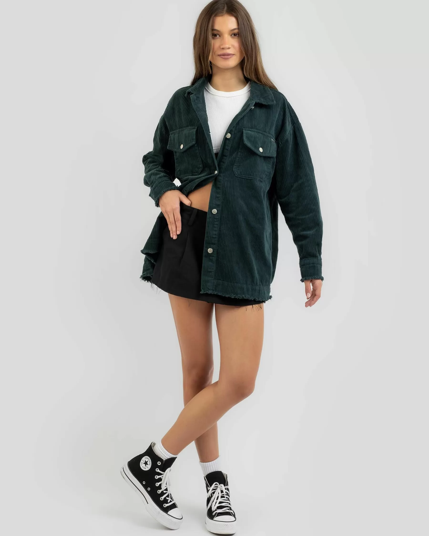 Top Sellers Taylor Cord Shacket*Mooloola Discount