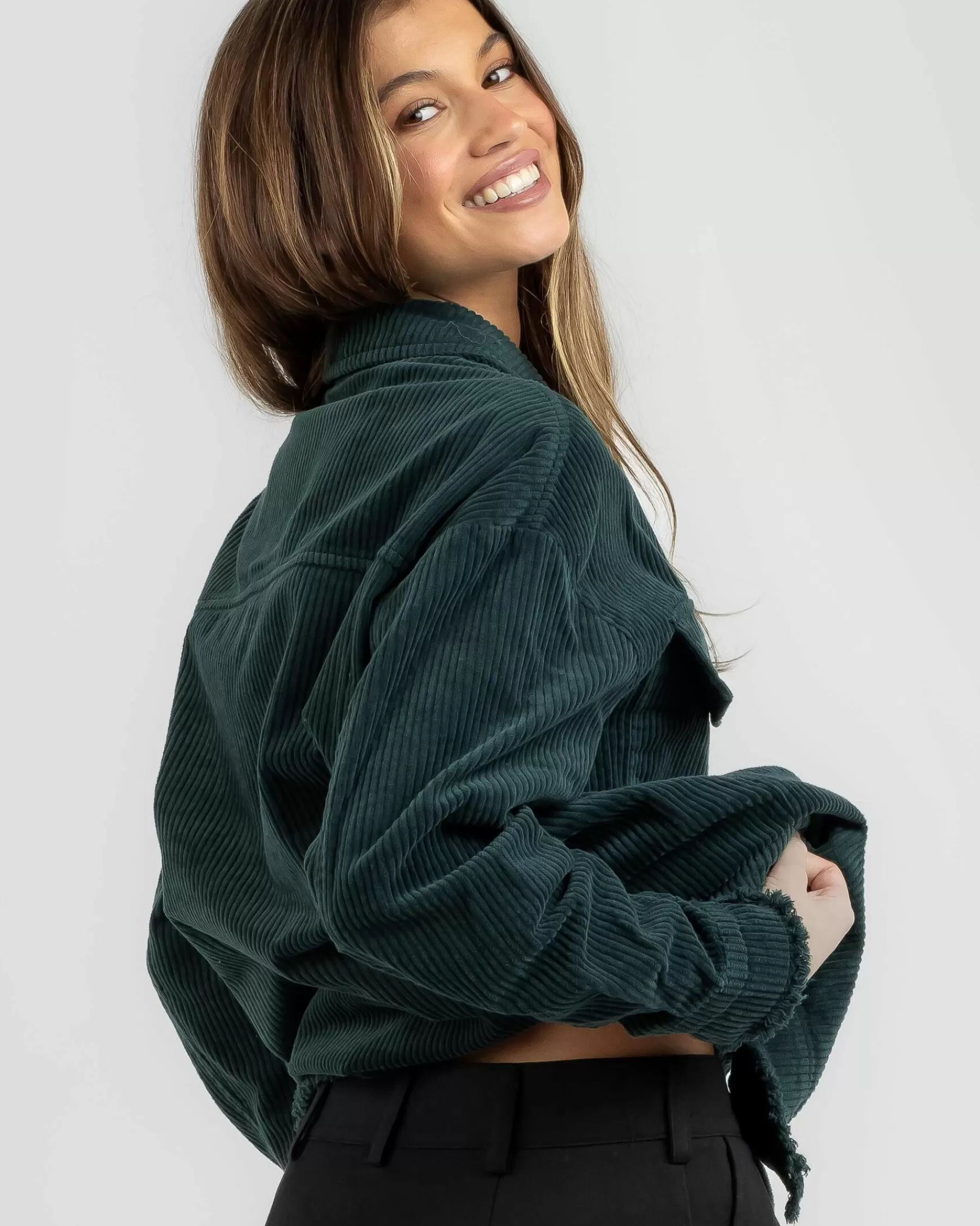 Top Sellers Taylor Cord Shacket*Mooloola Discount